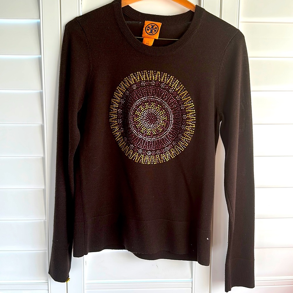 Tory by Tory Burch jeweled sweater